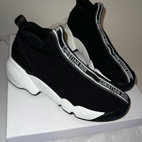 Dior Shoes - Christian Dior F. Two Point Zero Technical Knit Sock Sneakers Mid Women’s